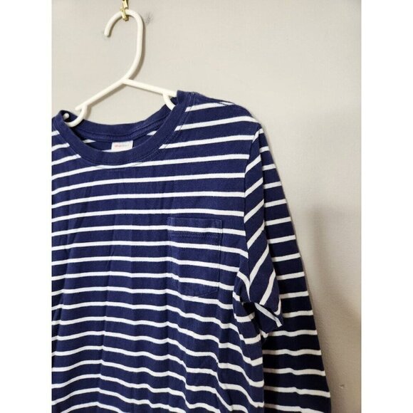HANNA ANDERSSON Navy Stripe Top - Picture 2 of 3